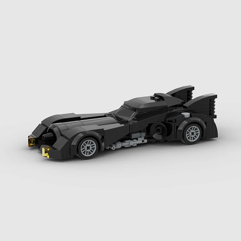 MOC Car Batmobile V2 Racing Technical Vehicle Model Building Block Super Race brick Ideas Movie Hero Bat Toy Christmas Gift City