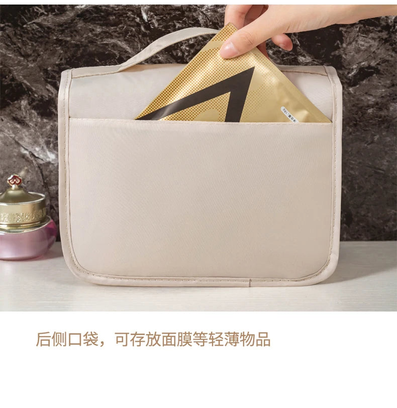 Multifunctional travel hook wash bag cosmetics storage bag