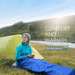 Camping Sleeping Bag Lightweight 4 Season Warm Envelope Backpacking Outdoor Cotton Winter Sleeping Bag