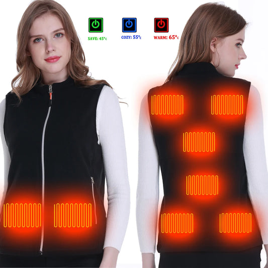 USB heated jacket women men heated vest clothing heated jackets Electric Heated Jacket Clothing jacket Heating clothing