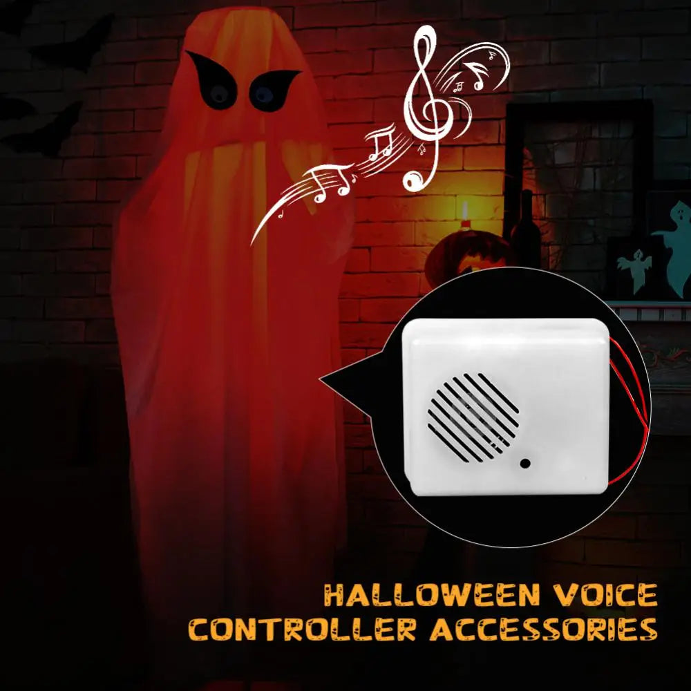 1pc Wireless Motion Sensor Detector Activated Halloween Sound Speaker Small Scream Box Security Alarm System For Shopping Mall