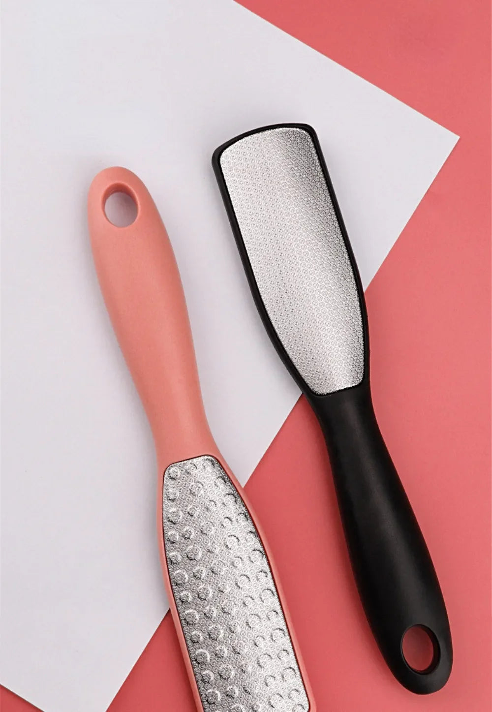 Two Sides Stainless Steel Callus Remover Foot File Scraper Pedicure Tools Dead Skin Remove for Heels Feet Care Products