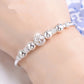 New Korean Fashion 925 Sterling Silver Lucky Beads Bangles for Women Bracelets Luxury Designer Party Wedding Jewelry Gifts