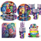 Disney Inside Out 2 Birthday Decorations: Tableware, Banners, and Balloon Supplies for Kids' Parties