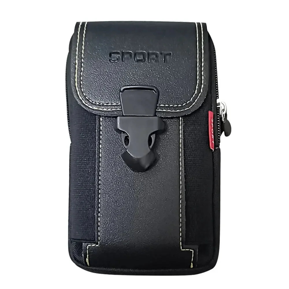 Unisex Belt Pouch Mobile Phone Bag for Men Phone Holster Bag Molle Waist Bag Pack Small Tactical Duty Belt Backpack Card Holder