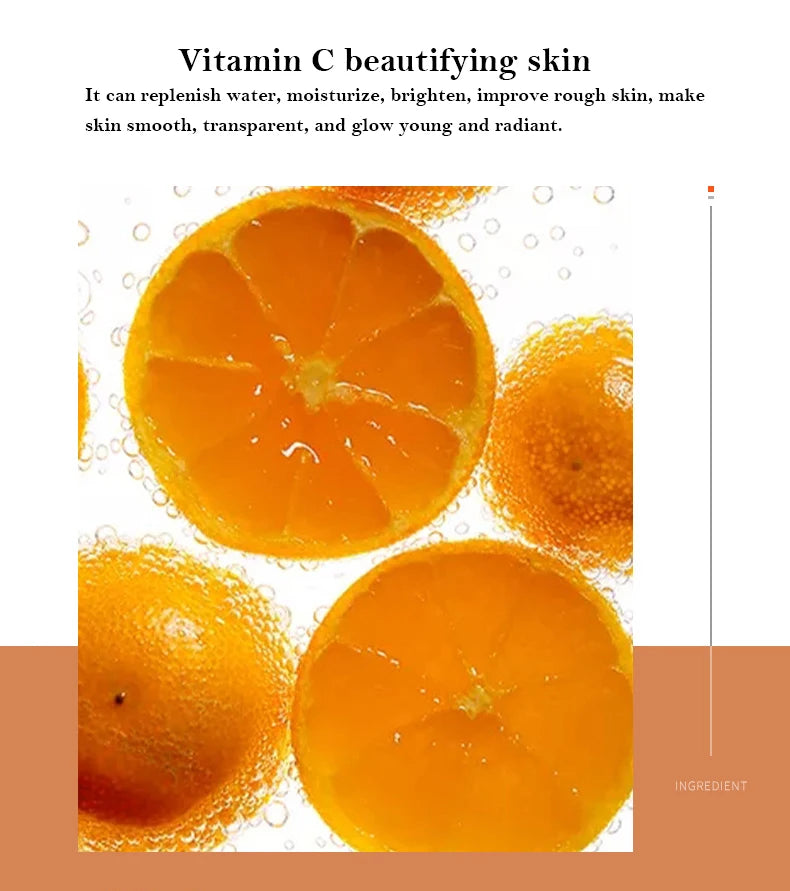 BIOAQUA Vitamin C Face Serum for skincare Moisturizing Skin Repair Smooth Facial Serum Essence Facial Skin Care Products