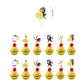 Beauty and the Beast Birthday Party Supplies Disposable Tableware Blowout Balloon Backdrop Decoration Cake Topper Banner Plate