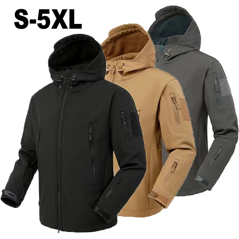 ملابس رجالية سترات وبنطلونات SoftShell Tactical المقاومة للماء | ملابس رجالية Bulbusbow