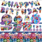 Disney Inside Out 2 Birthday Decorations: Tableware, Banners, and Balloon Supplies for Kids' Parties