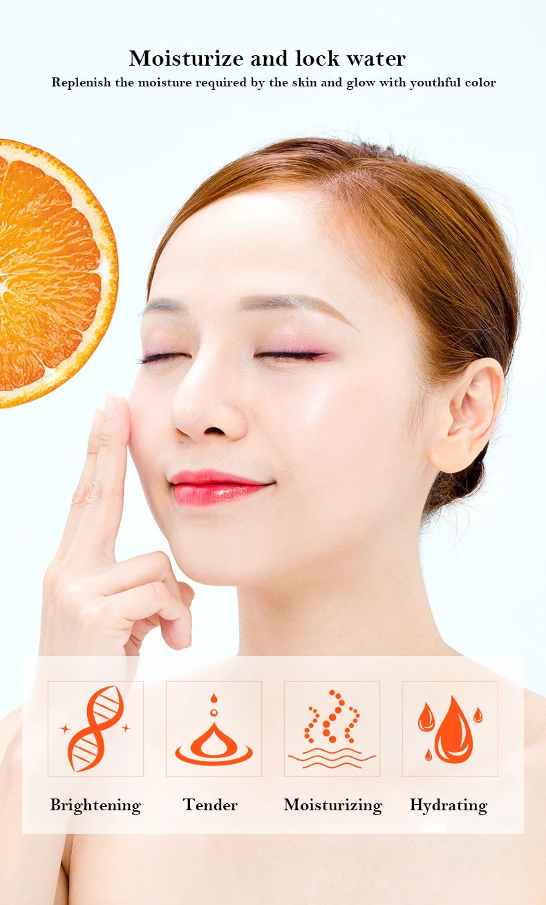 BIOAQUA Vitamin C Face Serum for skincare Moisturizing Skin Repair Smooth Facial Serum Essence Facial Skin Care Products