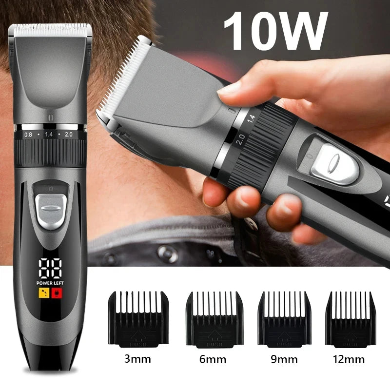 Dog Clipper Dog Hair Clippers Grooming (Pet/Cat/Dog/Rabbit) Haircut Trimmer Shaver Set PetsFader