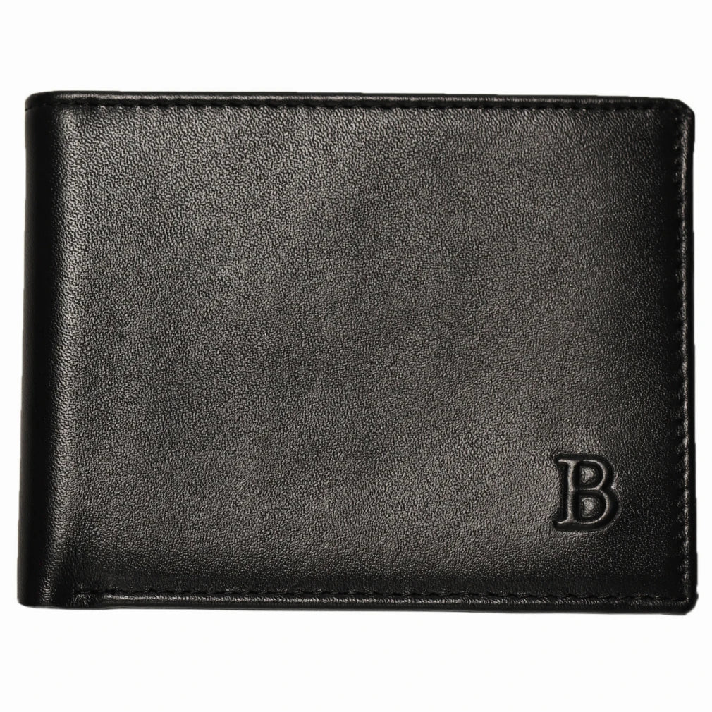 Cow Leather Men Wallets with Coin Pocket Vintage Male Purse RFID Blocking Genuine Leather Men Wallet with Card Holders