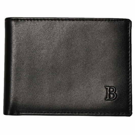 Cow Leather Men Wallets with Coin Pocket Vintage Male Purse RFID Blocking Genuine Leather Men Wallet with Card Holders