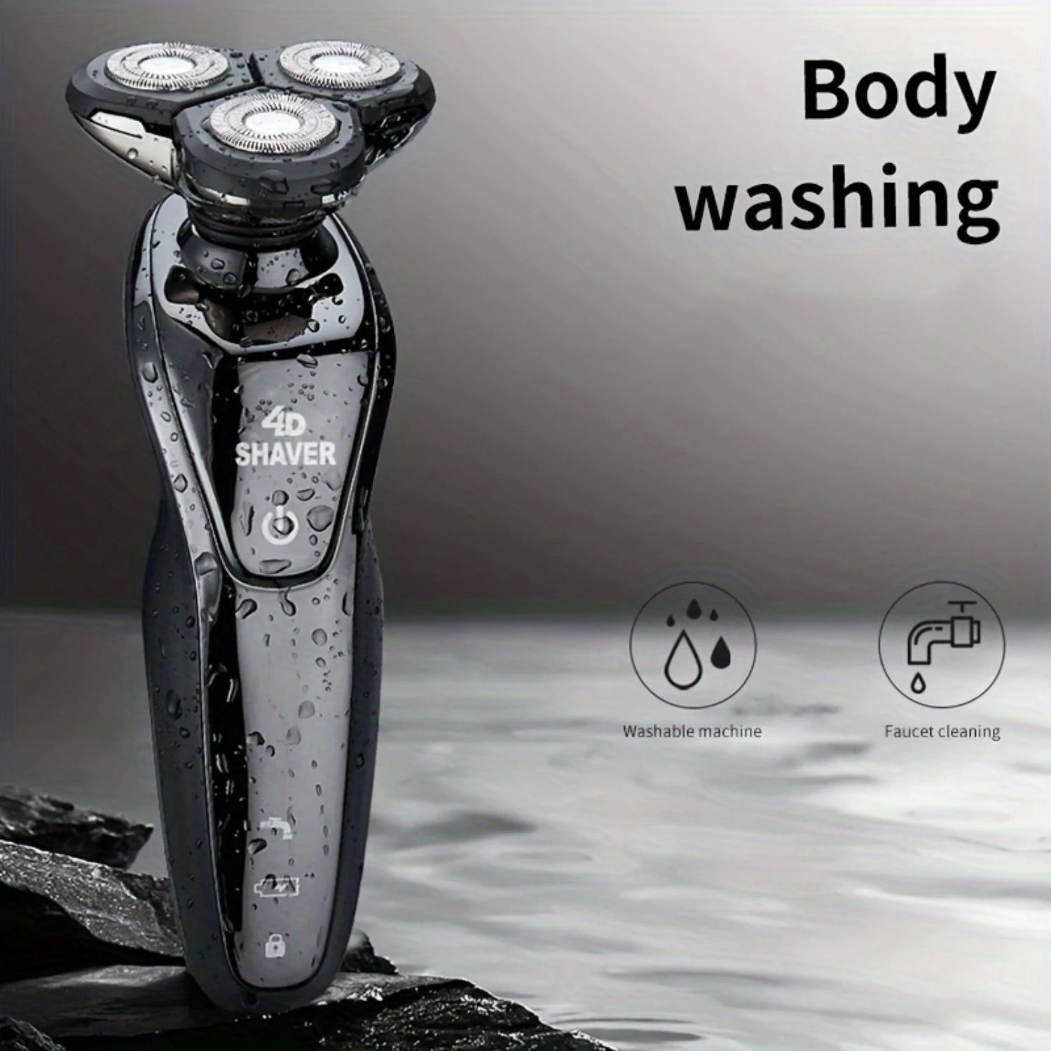 For Men, Dry&Wet 3D Mens  Shaver, Rechargeable Rotary Shaving Machines, Fathers Day Gift For Father Dad Men Husband Boyfriend