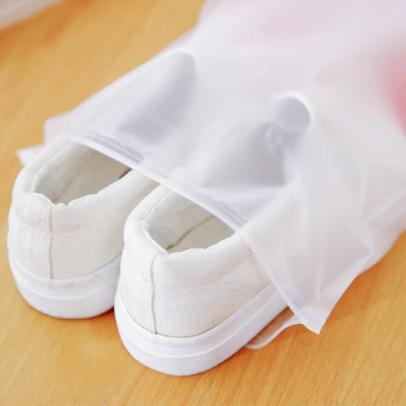 1Pcs Waterproof Swimming Bags Transparent Clothes Bag Sports Travel Storage Shoes Bag S-XXL