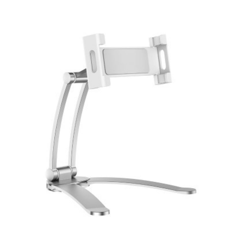 Aluminum Kitchen Tablet Stand Phone Holder Flodable Adjustable 5-13 inches Tablet Phone Desktop Mount for iPad Pro 12.9