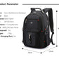 Swiss-Multifunctional bags Durable 17 Inch Laptop Backpack, Travel Bag,College Bookbag,USB Charging Port,Water Resistant