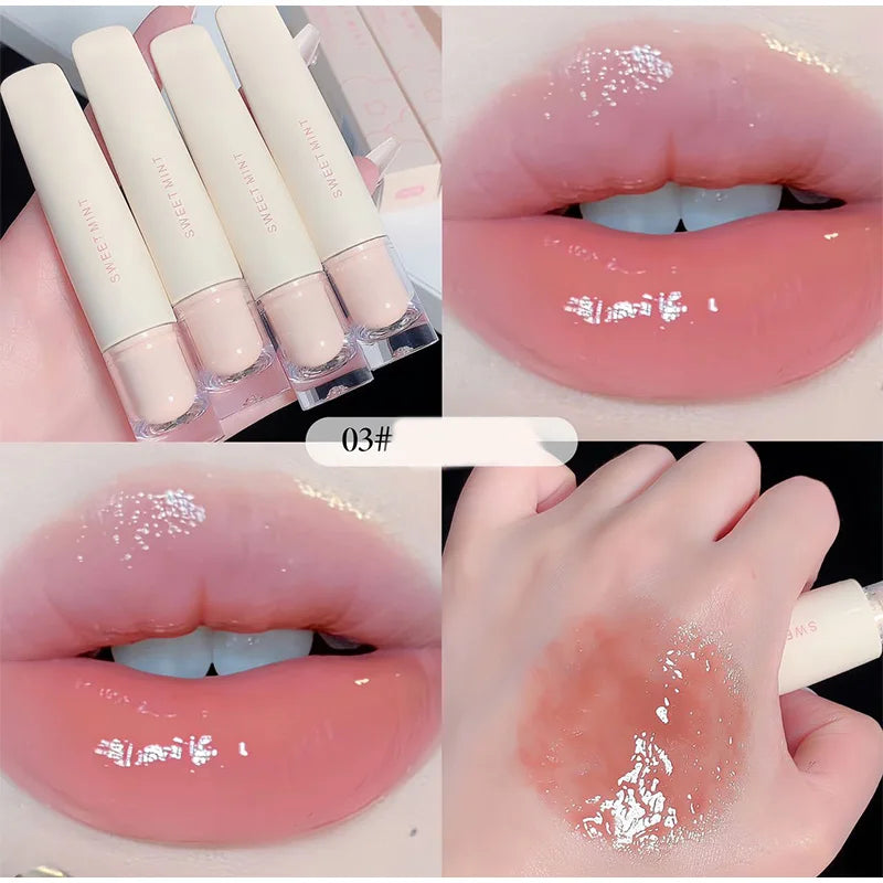 Transparent Korean Makeup Liquid Waterproof And Moisturizing Lip Cosmetics Lipstick Makeup Sheglam Natural Gloss Lipstick