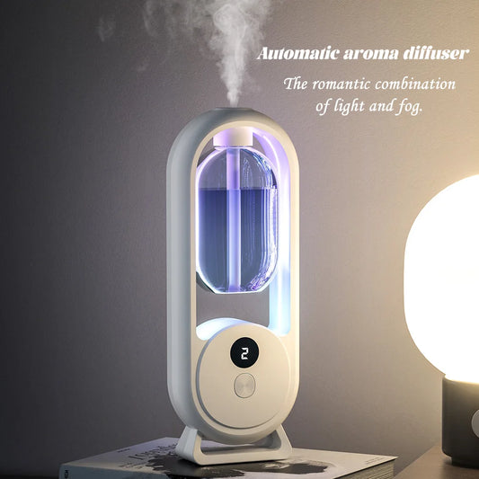 Rechargeable 5-mode aromatic diffuser essential oil aromatherapy machine timed air freshener bedroom living room bathroom