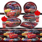 Disney Pixar Cars Birthday Party Decorations Child Lightning Mcqueen Theme Tableware Set Balloon Deco Happy Banner Supplies Boy