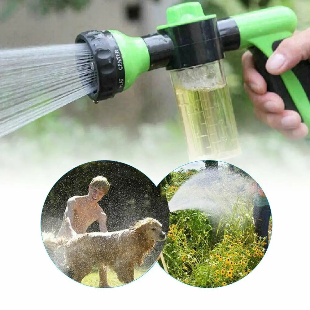 High-pressure Sprayer Nozzle Hose dog shower Gun 3 Mode Adjustable Pet Wash Cleaning bath Water Foam Soap Sprayer dog clean tool