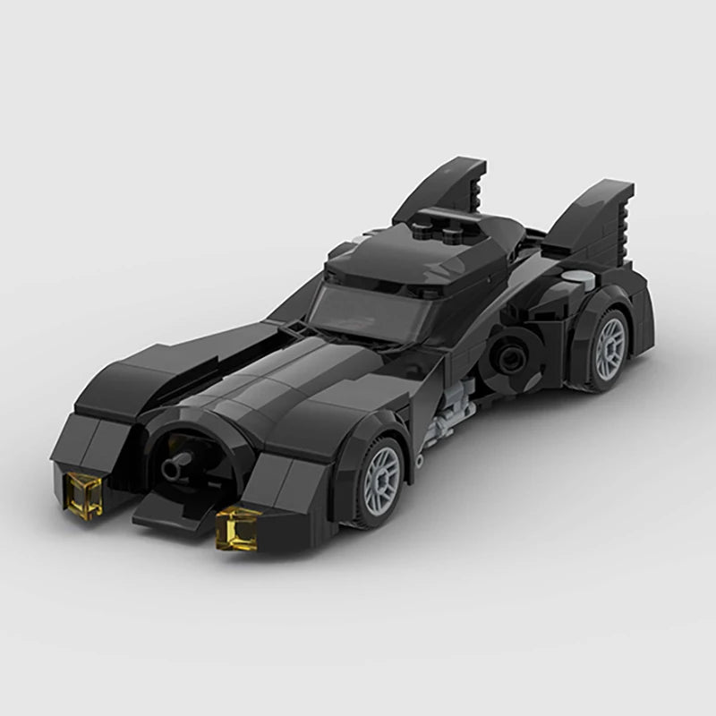 MOC Car Batmobile V2 Racing Technical Vehicle Model Building Block Super Race brick Ideas Movie Hero Bat Toy Christmas Gift City