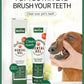 Pet Dog Tootpaste Cleaning Supplies Vanilla Beef Flavor Pet Cat Dog Toothpaste