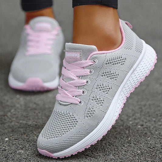 Women Sneakers Lightweight Women Sport Sneaker Breathe Casual White Shoes For Women Athletic Shoe Tennis Female Sports Shoes