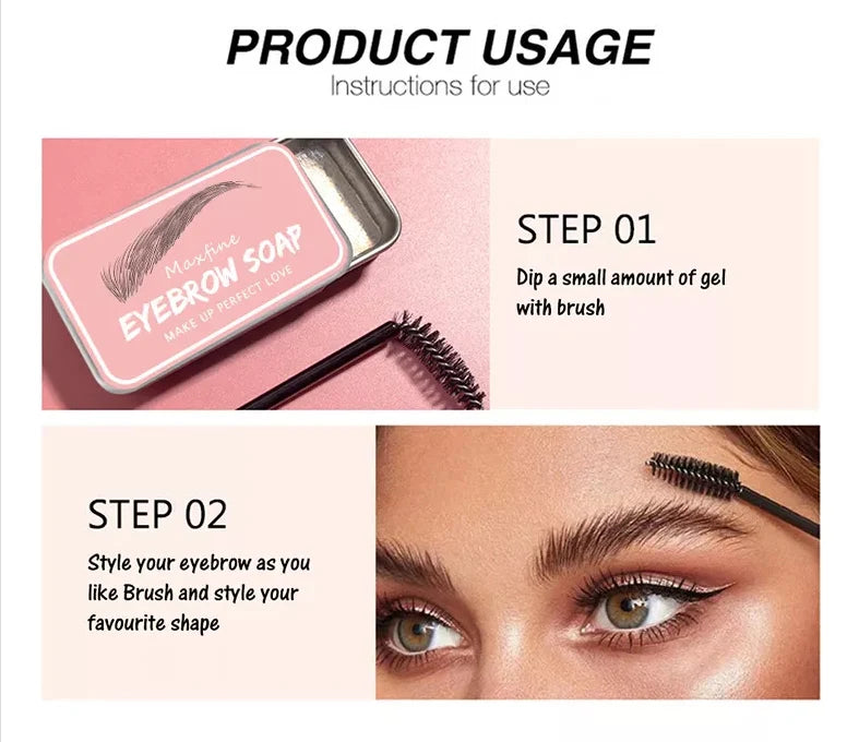 Transparent Waterproof Mascara With Anti-blooming, Long-lasting Styling And Difficult Makeup Removal.