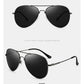 CLLOIO Titanium Alloy Polarized Sunglasses Men Women Fashion Photochromic Sun Glasses Chameleon Anti-glare Driving Oculos de sol