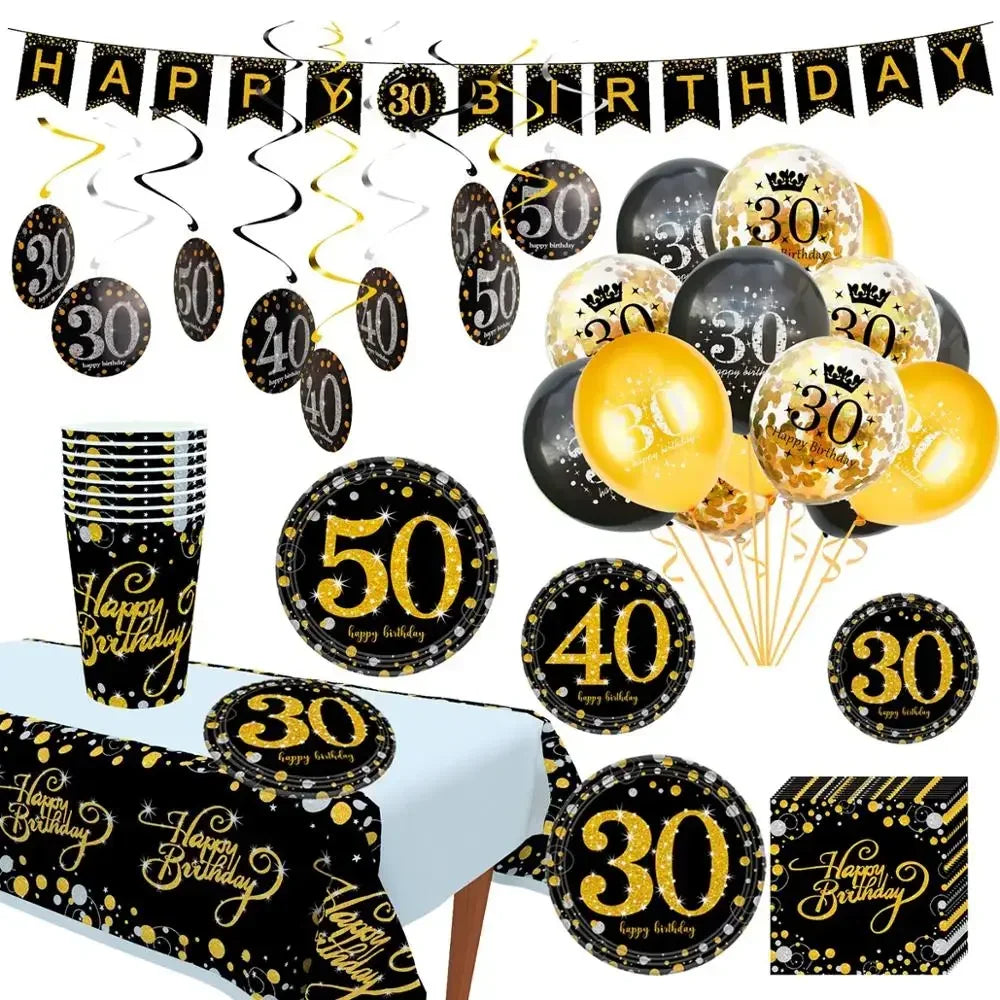 Black 50th Birthday Inflatable Photo Frame Balloons Cheer 50 Ballon Smile Fifty Happy Birthday Party Decor Kids Adult 50 Balon