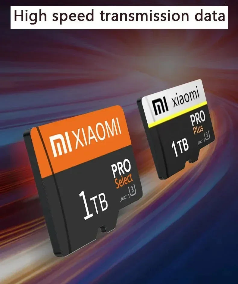 小米存储卡行车记录仪2TB 1TB 128GB Micro SD存储卡适用于手机耳机音箱高清摄像头游戏开关