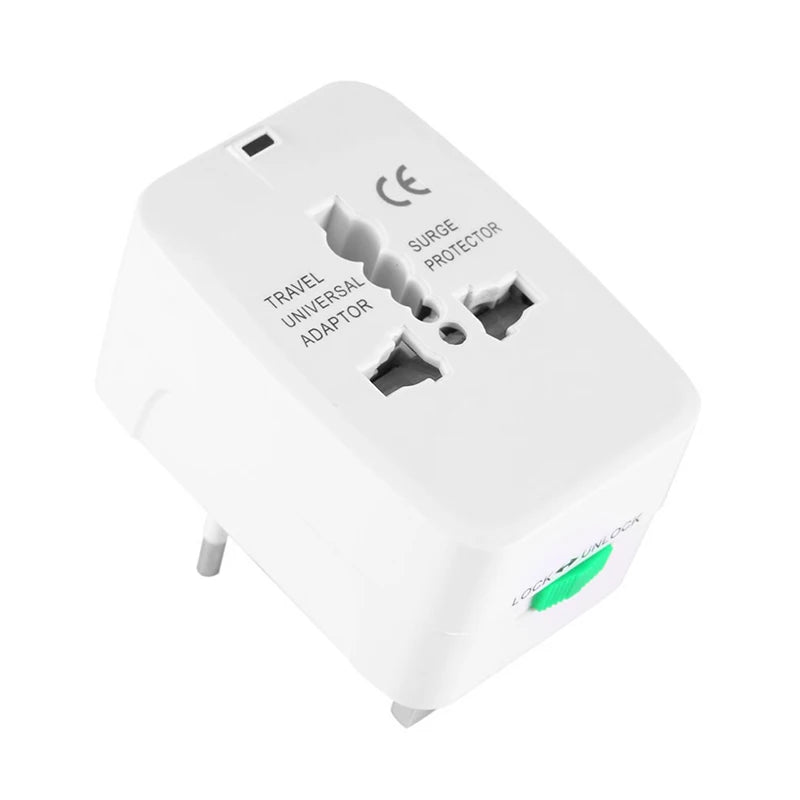 Multifunctional Universal Travel Adapter EU UK US AU AC Power Charger Adapter Outlet Converter Socket Plug Adaptor Connector