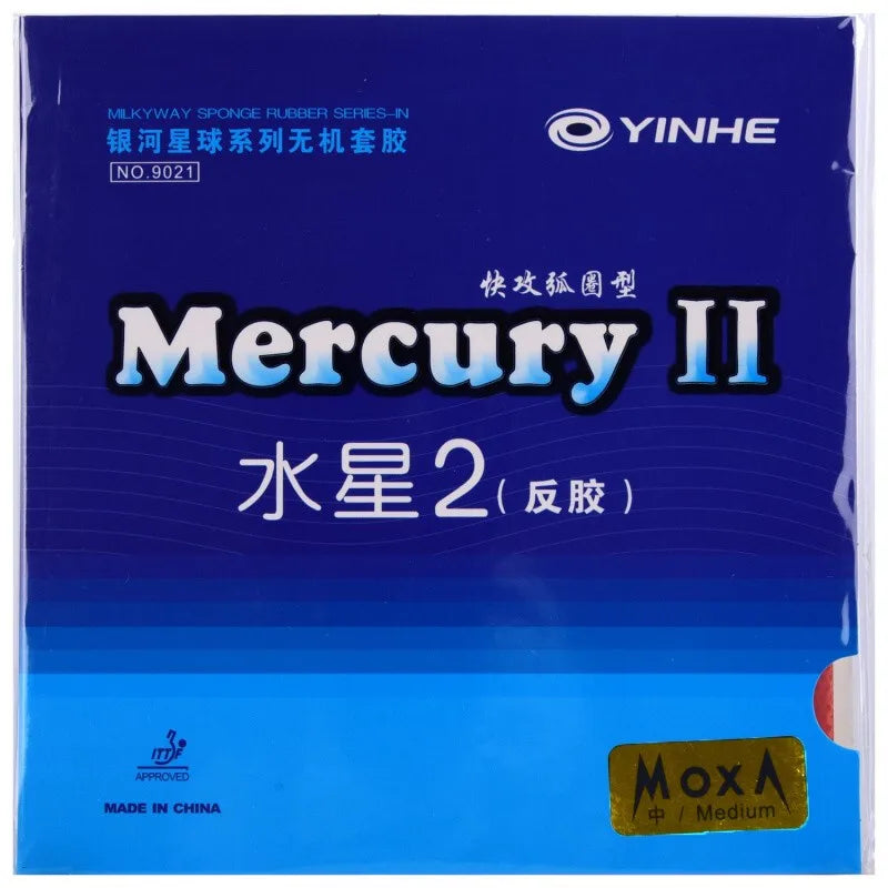 Original YINHE MERCURY II Table Tennis Rubber Mercury-2 Allround Spin Control Ping Pong Sponge