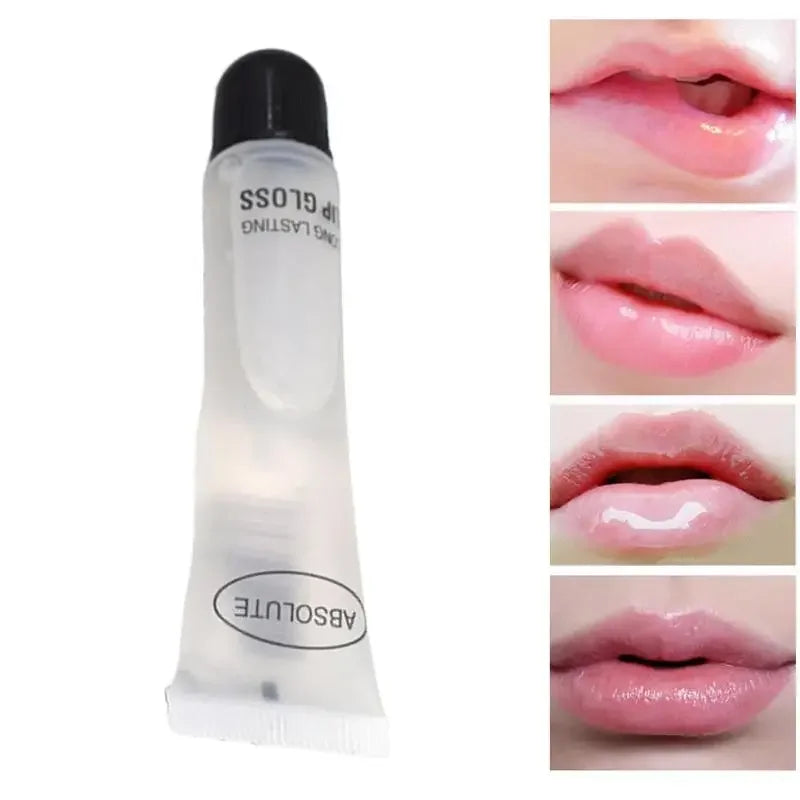 Lip Gloss Moisturizer Plumper Long Lasting Sexy Lips Pump Transparent Waterproof Volume Lip Clear Lipgloss Base Clear Lip Gloss