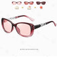 New Luxury Brand Diamond Photochromic Sunglasses Women Polarized Glasses Driving Anti-glare Sun Glasses oculos de sol feminino