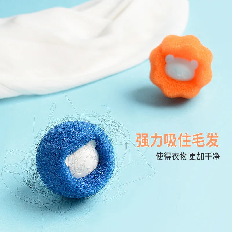 Pet Hair Remover Reusable Ball Wool Sticker Cat Hair Remover Pet Fur Lint Catcher Cleaning Tools Laundry Washing Machine Filter