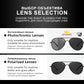 CLLOIO Titanium Alloy Polarized Sunglasses Men Women Fashion Photochromic Sun Glasses Chameleon Anti-glare Driving Oculos de sol