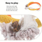 Cat Toys Silvervine Cat Teaser Toy Interactive Molar Cotton Rope Toys Clean Mouth Kitten Play Toy Cat Toys Silvervine Cat Teaser