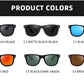 Classic Square Polarized Sunglasses Men Women Retro Black Sun Glasses Male Female Fashion Summer Anti Glare Driving Shades