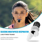 Breathing Trainer Lung Respirator Fitness Equipment Respiratory Silicone High Altitude Training Outdoor Expiratory Exercise Tool