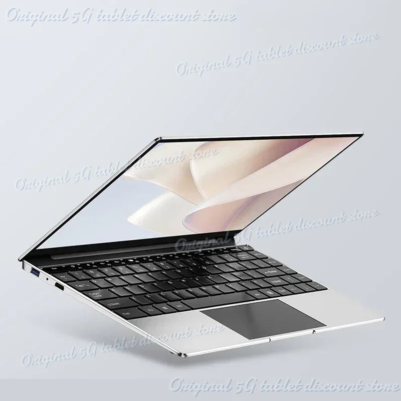 Bulbusbow  14.1" Ultra Slim Laptop with 16GB RAM, 2TB SSD, Intel N3700 | Windows 11 Pro for Gaming & Productivity