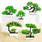 Bonsai Small Tree Pot Artificial Plants Fake Plant Flowers Potted Ornaments for Home Room Table Decoration Hotel Garden Decor