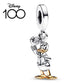 Disney 100th Pumpkin Car Charm Mickey Deer Dumbo Beads For Original Pandora Minnie 925 Silver Bracelet DIY Pendant Charm Jewelry