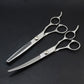 Pet Grooming Scissors Dog Hair Tool Set Professional Trimming Scissors Bent Scissors Teddy Haircutting Scissors Pet Clippers