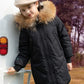 RAISE 2024 Winter Down Jackets For Grils 5-14Y Kids Junior Girl Parkas Real Raccoon Fur Solid Waterbreaker Babys Girls Outerwear