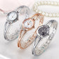 New Trendy Women Bracelet Watch Mujer Relojes Small Dial Quartz Leisure Popular Wristwatch Hour Female Elegant Watches