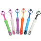 Three Sided Pet Toothbrush Three-Head Multi-angle Toothbrush Cleaning Dog Cat Brush Bad Breath Teeth Care Tool