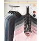 Space Saving Hangers for Closet Organizer - 4 Pack European Beechwood Shirt Organizer for Closet