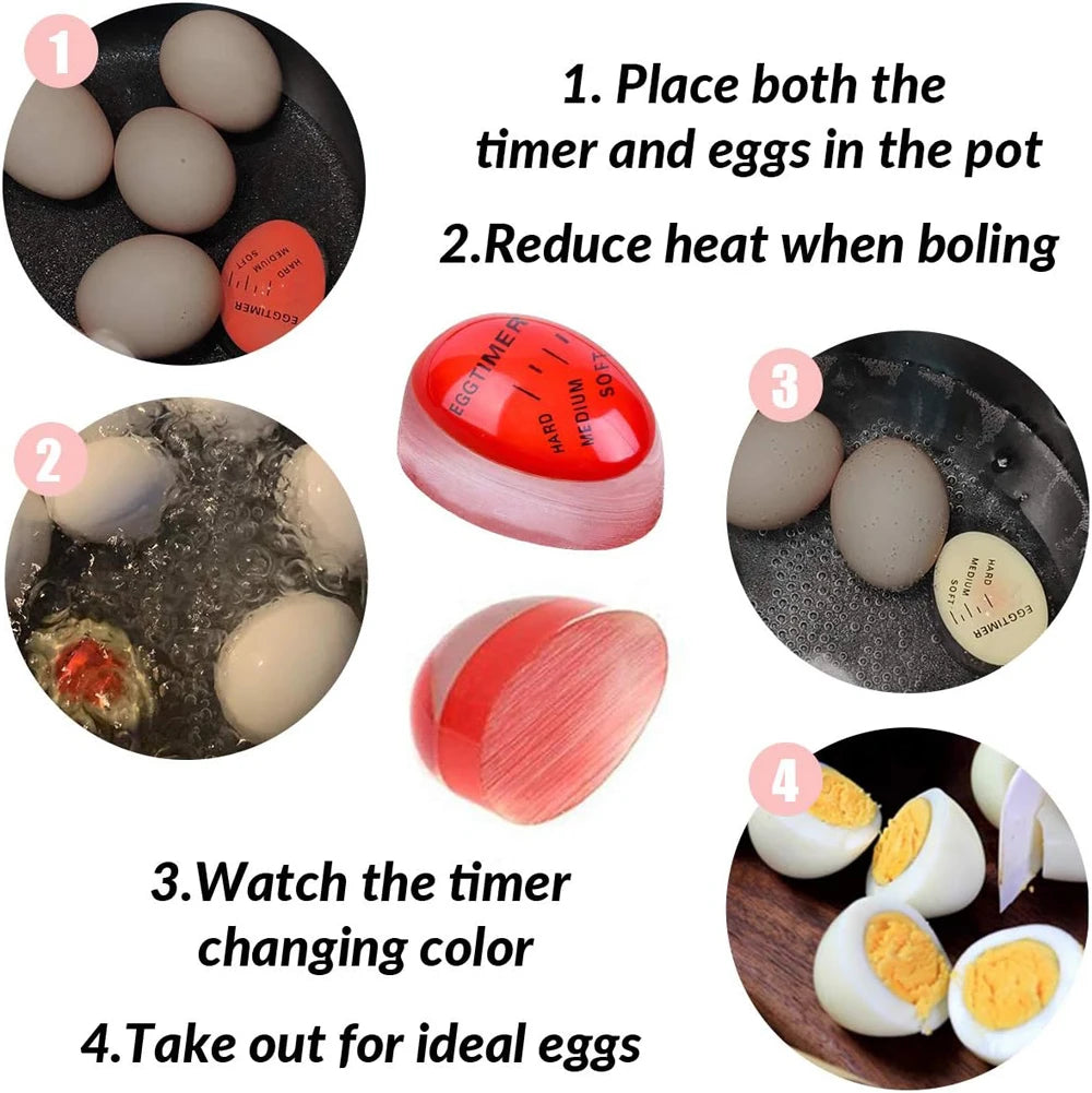 New Egg Boiled Gadgets for Decor Utensils Kitchen Timer Candy Bar Cooking timer Things All Accessories Yummy Alarm decoracion